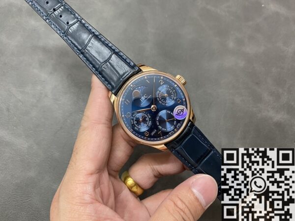 APS Factory Portugieser Watch IWC IW503312 Blue Panda Plate