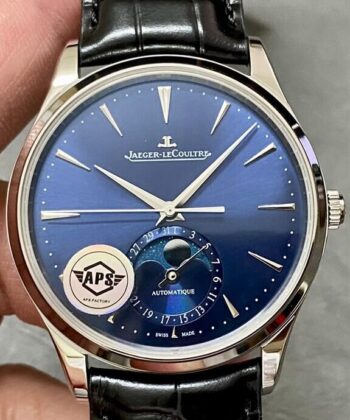 Jaeger LeCoultre Master Watch 1368480 Blue Dial APS Factory