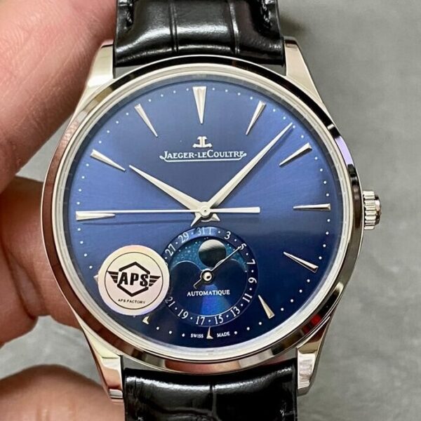 Jaeger LeCoultre Master Watch 1368480 Blue Dial APS Factory