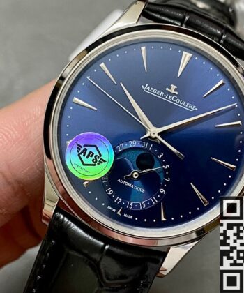 Jaeger LeCoultre Master Watch 1368480 Blue Dial APS Factory