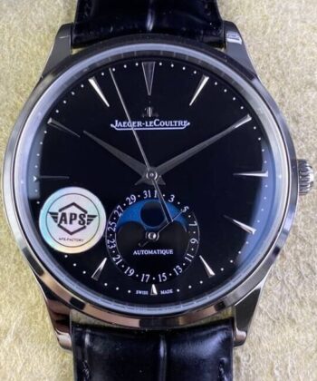 Jaeger LeCoultre Fake Watch Master 1368471 Black Dial APS