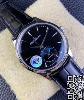 Jaeger LeCoultre Fake Watch Master 1368471 Black Dial APS