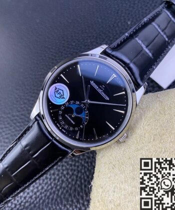 Jaeger LeCoultre Fake Watch Master 1368471 Black Dial APS