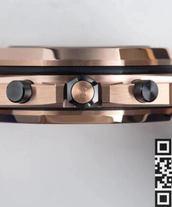 AP Fake Watch Royal Oak Offshore 26238OR Rose Gold Blue Dial