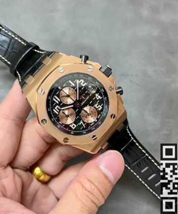 AP Watch Replicas 26470OR.OO.A002CR.02 Black Panda Plate