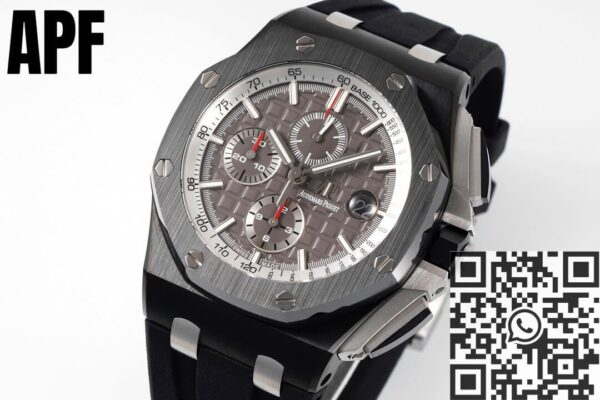 Fake Audemars Piguet 26405CE.OO.A002CA.01 Dark Gray Panda