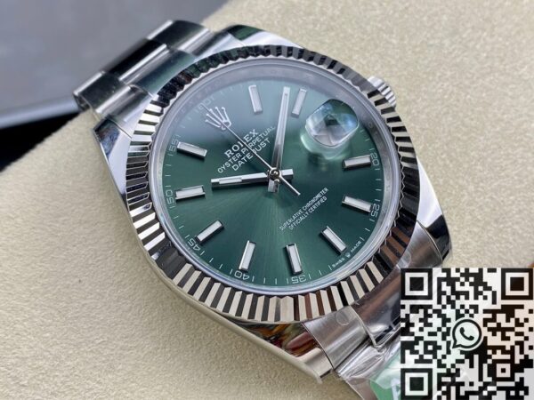 ARF Factory Rolex Datejust M126334-0027 Mint Green Watch