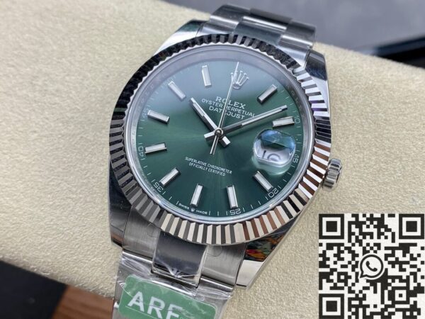 ARF Factory Rolex Datejust M126334-0027 Mint Green Watch