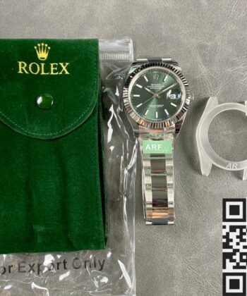 ARF Factory Rolex Datejust M126334-0027 Mint Green Watch
