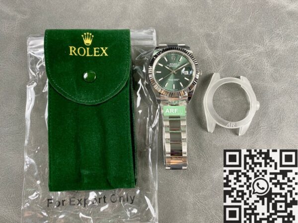 ARF Factory Rolex Datejust M126334-0027 Mint Green Watch