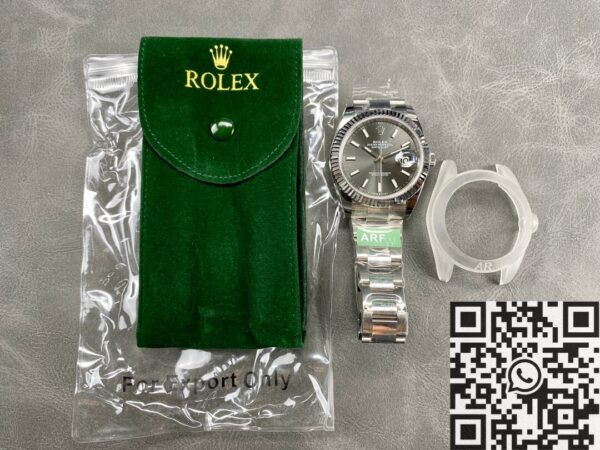 ARF Rolex Datejust M126334-0017 black Watch Size 41mm