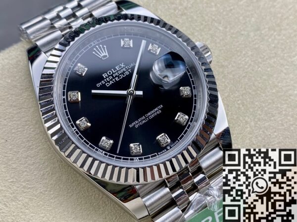 ARF Replica Rolex Datejust M126334-0012 Black Watch