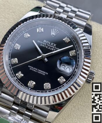 ARF Replica Rolex Datejust M126334-0012 Black Watch
