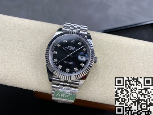 ARF Replica Rolex Datejust M126334-0012 Black Watch