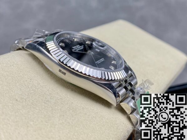 ARF Replica Rolex Datejust M126334-0012 Black Watch