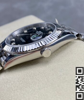 ARF Replica Rolex Datejust M126334-0012 Black Watch