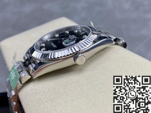 ARF Replica Rolex Datejust M126334-0012 Black Watch
