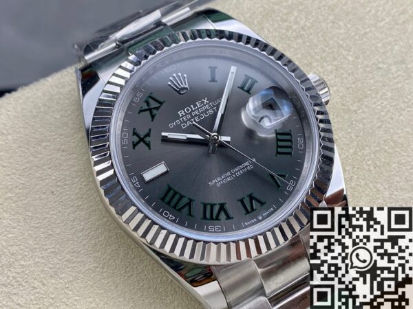 Datejust Rolex M126334-0021 Dark Gray Watch Size 41mm