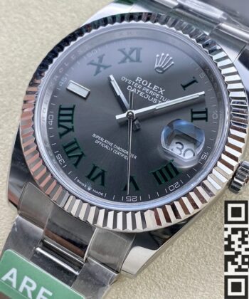 Datejust Rolex M126334-0021 Dark Gray Watch Size 41mm