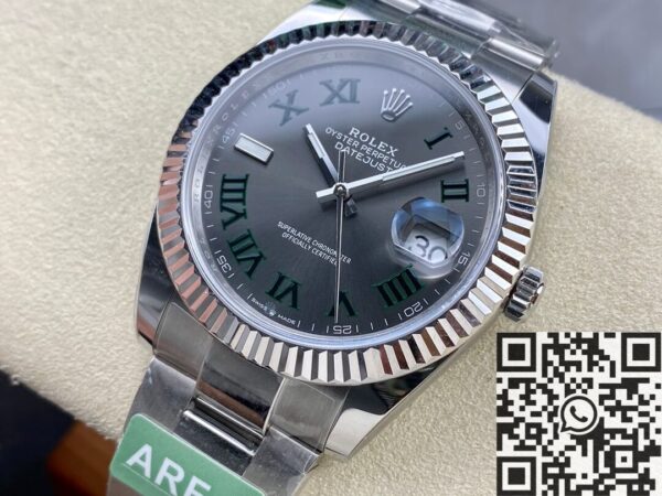 Datejust Rolex M126334-0021 Dark Gray Watch Size 41mm