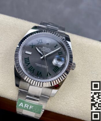 Datejust Rolex M126334-0021 Dark Gray Watch Size 41mm