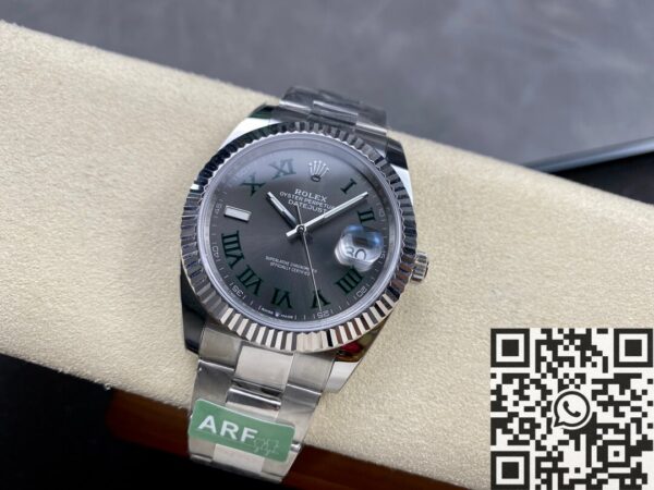 Datejust Rolex M126334-0021 Dark Gray Watch Size 41mm