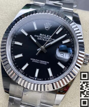 Rolex Submariner Datejust M126334-0017 Black Watch 41mm