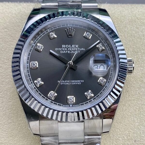 Rolex Datejust Cost M126334-0005 Silver Gray Watch Size 41mm