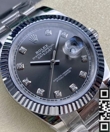 Rolex Datejust Cost M126334-0005 Silver Gray Watch Size 41mm