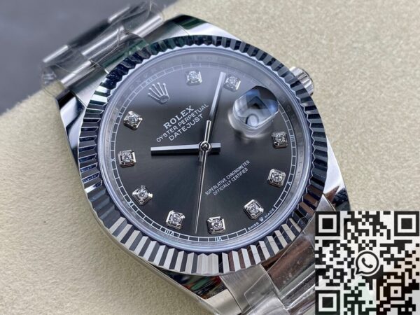 Rolex Datejust Cost M126334-0005 Silver Gray Watch Size 41mm