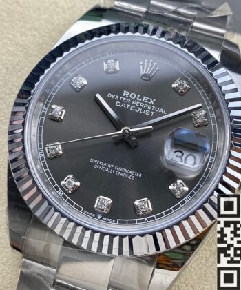 Rolex Datejust Cost M126334-0005 Silver Gray Watch Size 41mm