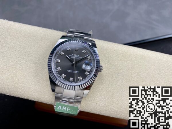 Rolex Datejust Cost M126334-0005 Silver Gray Watch Size 41mm