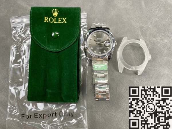Rolex Datejust Cost M126334-0005 Silver Gray Watch Size 41mm