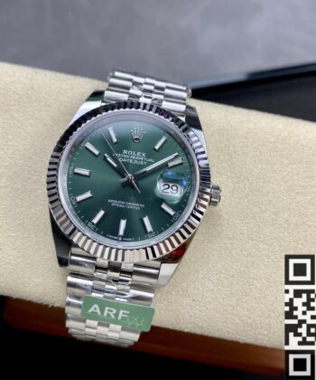 Rolex Datejust 41mm M126334-0028 Mint Green Watch ARF