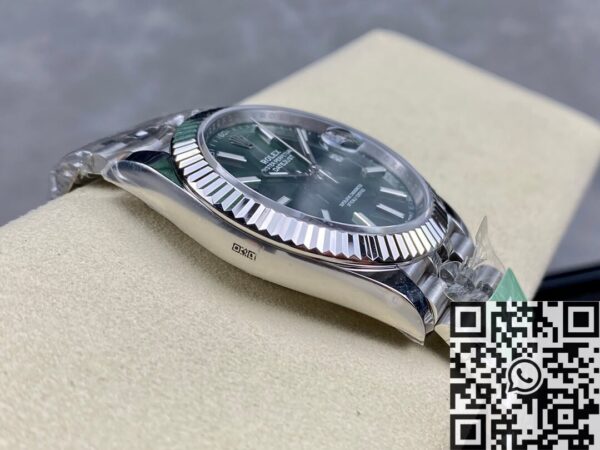 Rolex Datejust 41mm M126334-0028 Mint Green Watch ARF