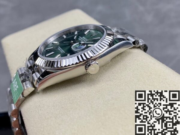 Rolex Datejust 41mm M126334-0028 Mint Green Watch ARF