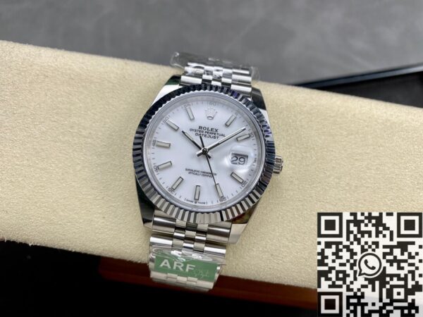 Rolex Wimbledon Datejust​ M126334-0010 White Watch Size 41mm
