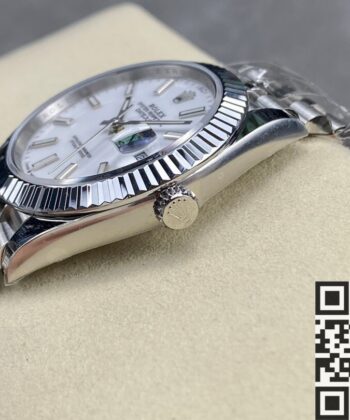Rolex Wimbledon Datejust​ M126334-0010 White Watch Size 41mm
