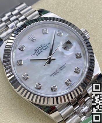 Rolex Datejust For Sale M126334-0020 White Watch Size 41mm