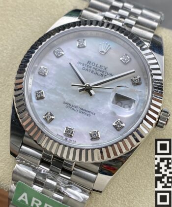 Rolex Datejust For Sale M126334-0020 White Watch Size 41mm
