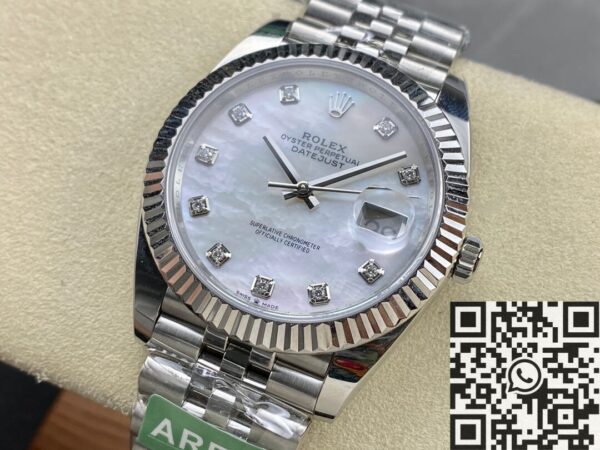 Rolex Datejust For Sale M126334-0020 White Watch Size 41mm