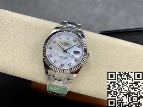 Mens Rolex Datejust M126334-0019 White Watch Size 41mm