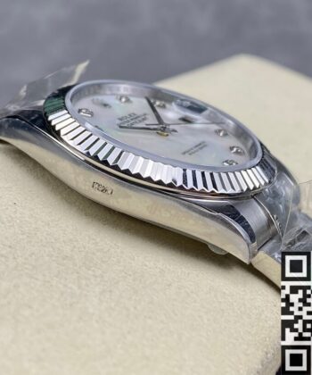 Mens Rolex Datejust M126334-0019 White Watch Size 41mm