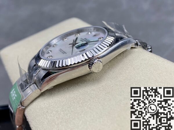 Mens Rolex Datejust M126334-0019 White Watch Size 41mm