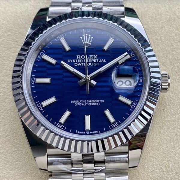 Rolex Datejust Jubilee M126334-0032 Water Ripple Blue Watch