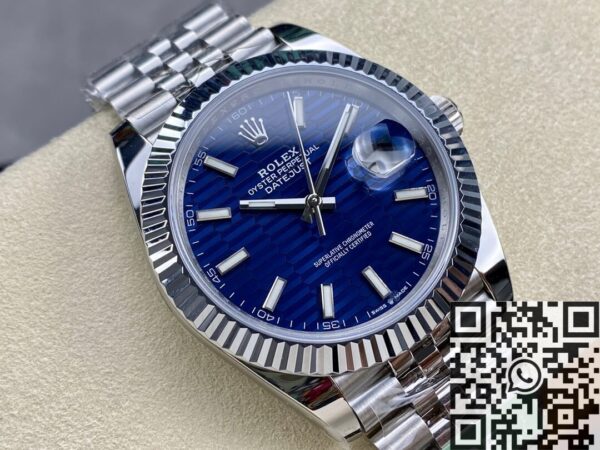 Rolex Datejust Jubilee M126334-0032 Water Ripple Blue Watch