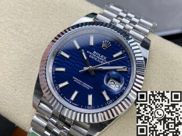 Rolex Datejust Jubilee M126334-0032 Water Ripple Blue Watch