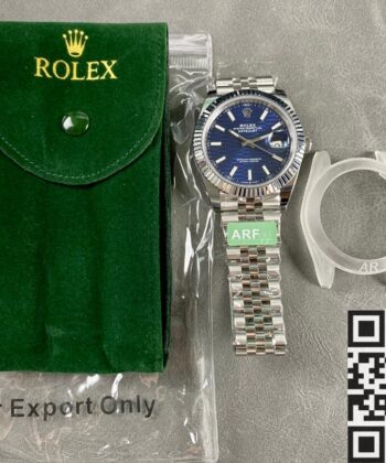 Rolex Datejust Jubilee M126334-0032 Water Ripple Blue Watch