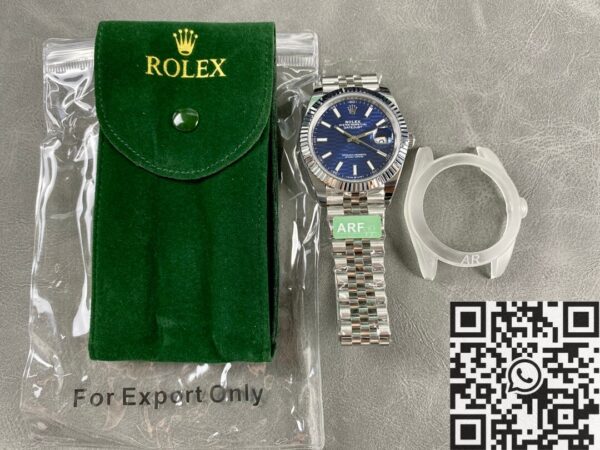 Rolex Datejust Jubilee M126334-0032 Water Ripple Blue Watch