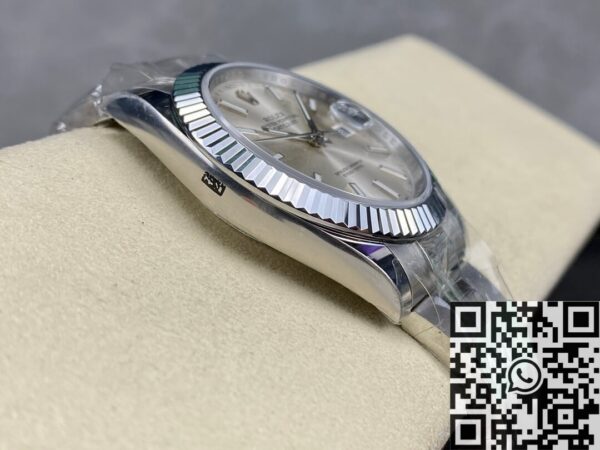 Rolex Oyster Datejust M126334-0003 silver Watch Size 41mm
